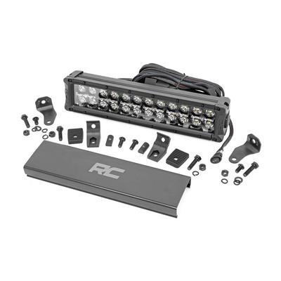 Rough Country Black Series 12" Cree LED Light Bar with Cool White DRL - 70912BD